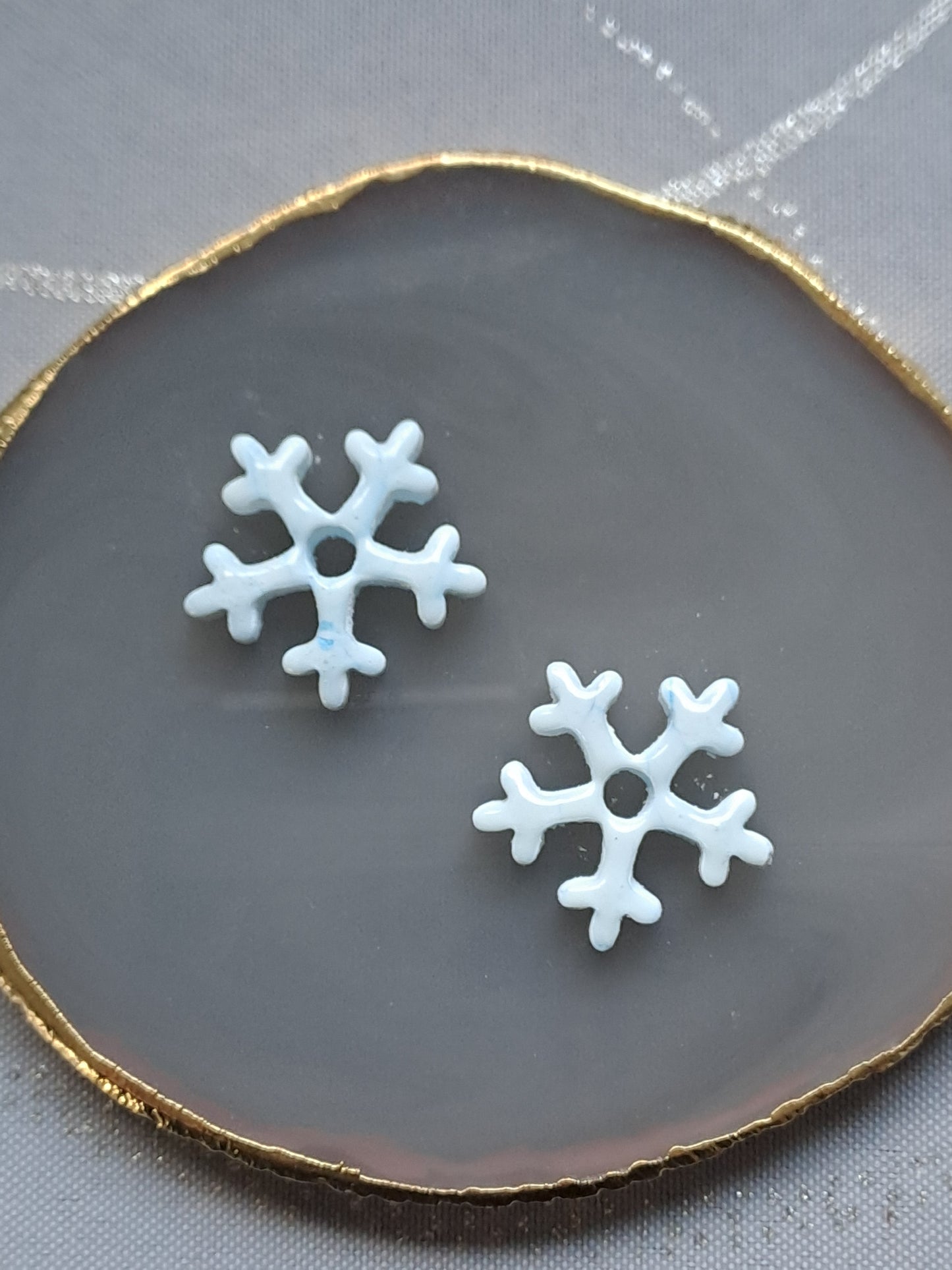 Pampilles Flocon de neige - Bleu glacé