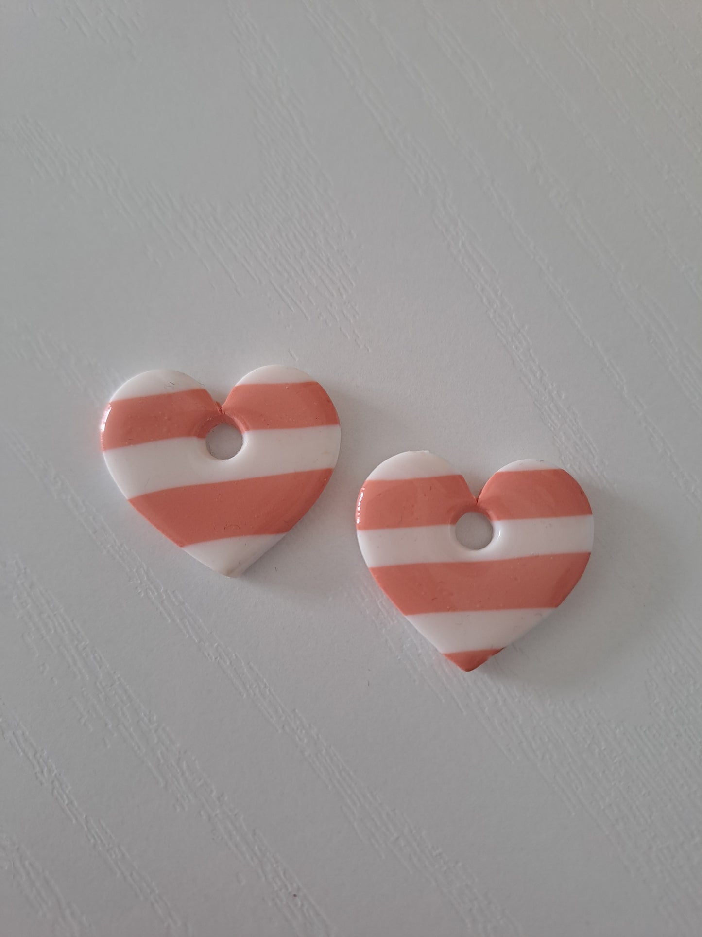 Pampilles Lova - Corail & Blanc