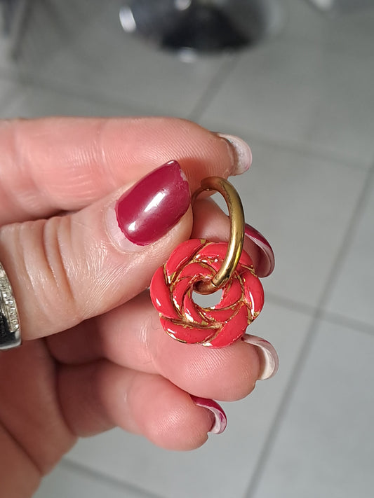 Pampilles Rosa - Rouge & Or