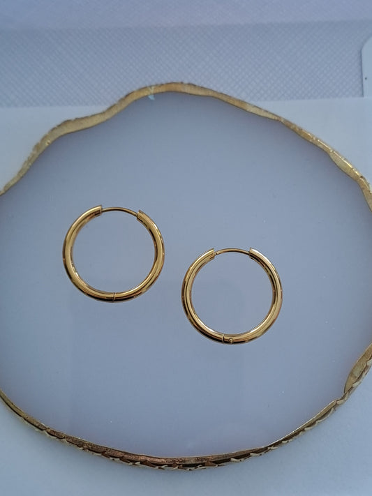 Créoles rondes - 23 mm