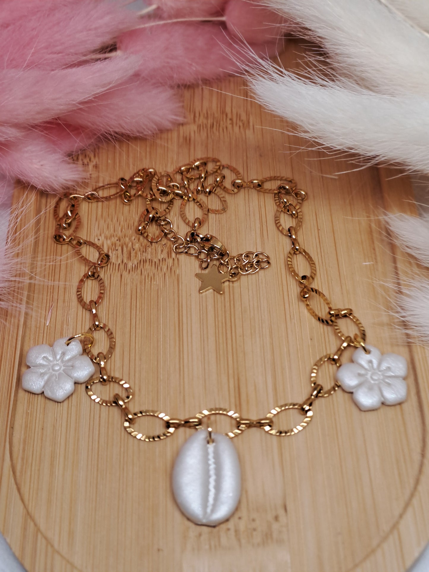 Collier Écume Fleuri