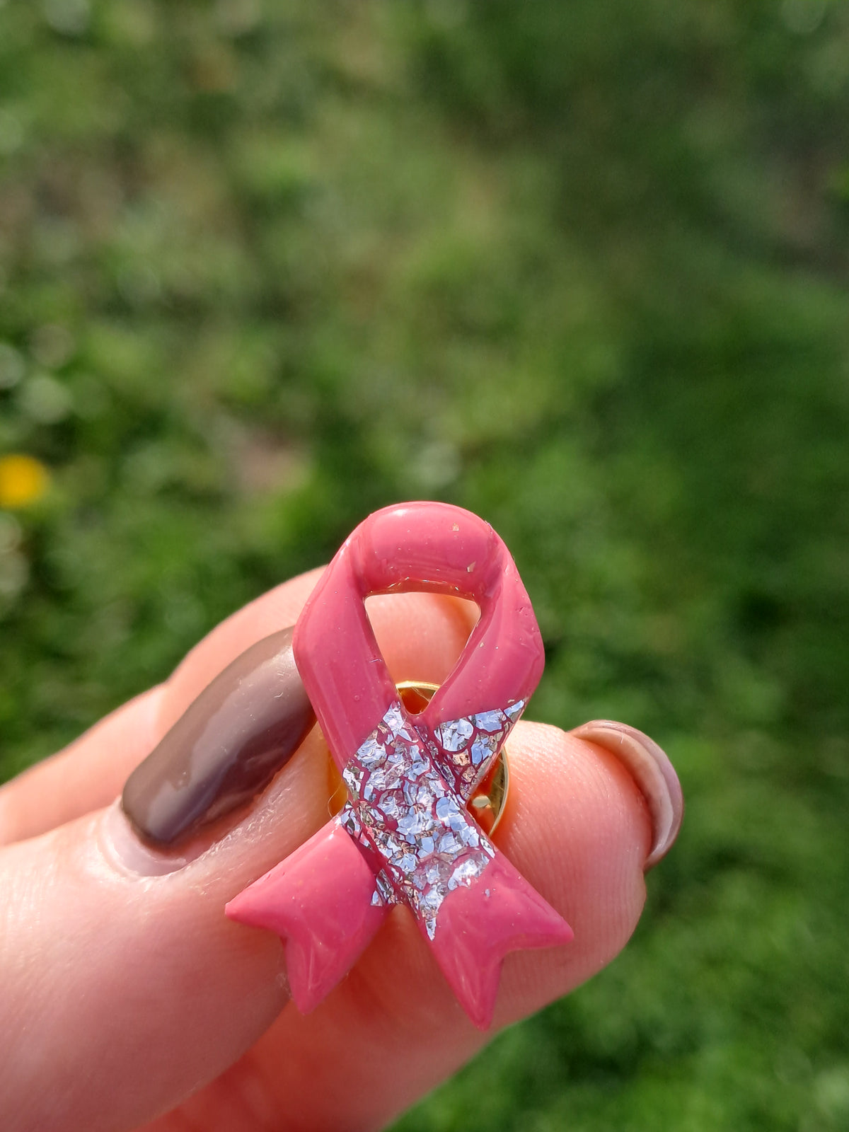 Pin’s Ruban – Octobre Rose 🎀