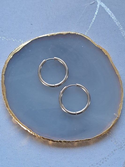 Créoles rondes - 25 mm