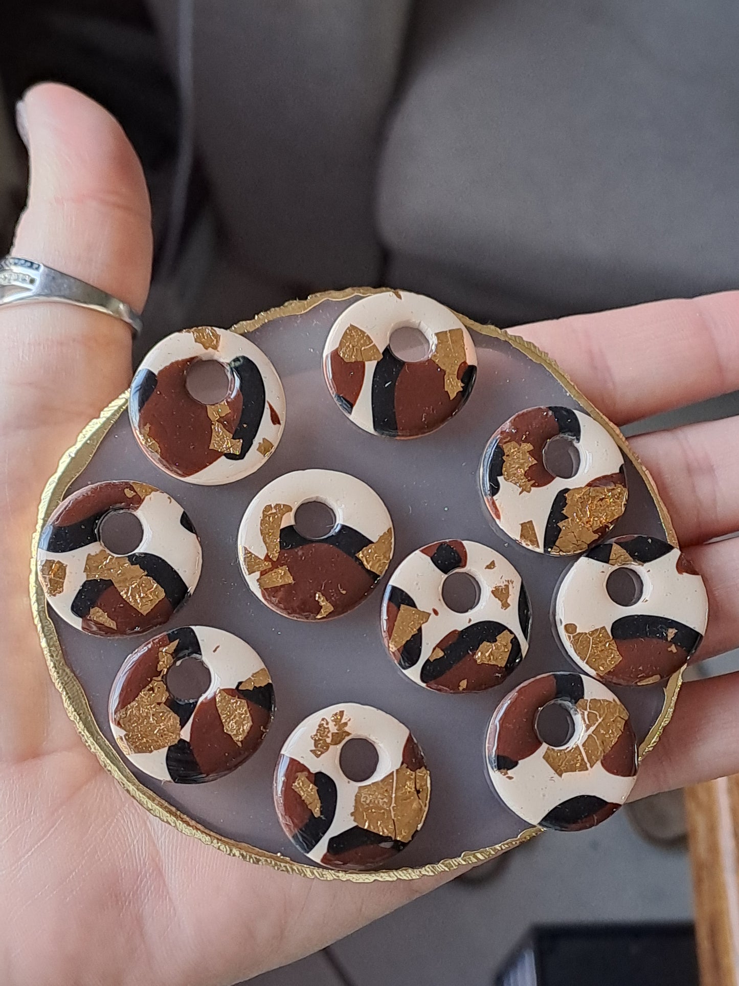 Pampilles Luna - Éclats Terre & Or