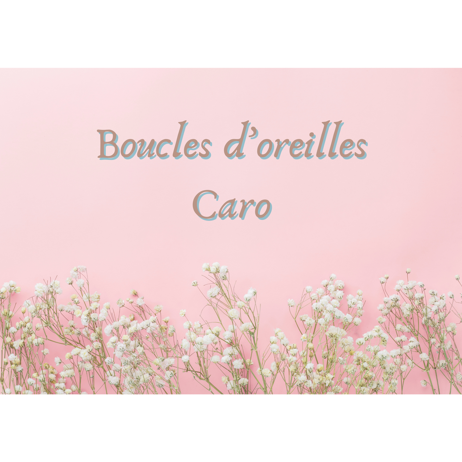 Boucles d’oreilles "Caro"