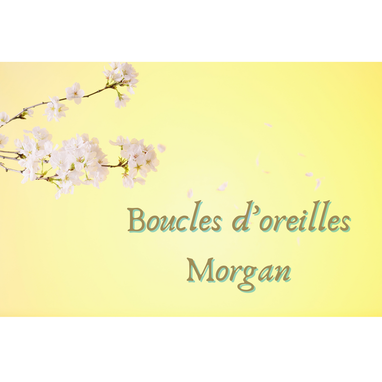 Boucles d’oreilles "Morgan"