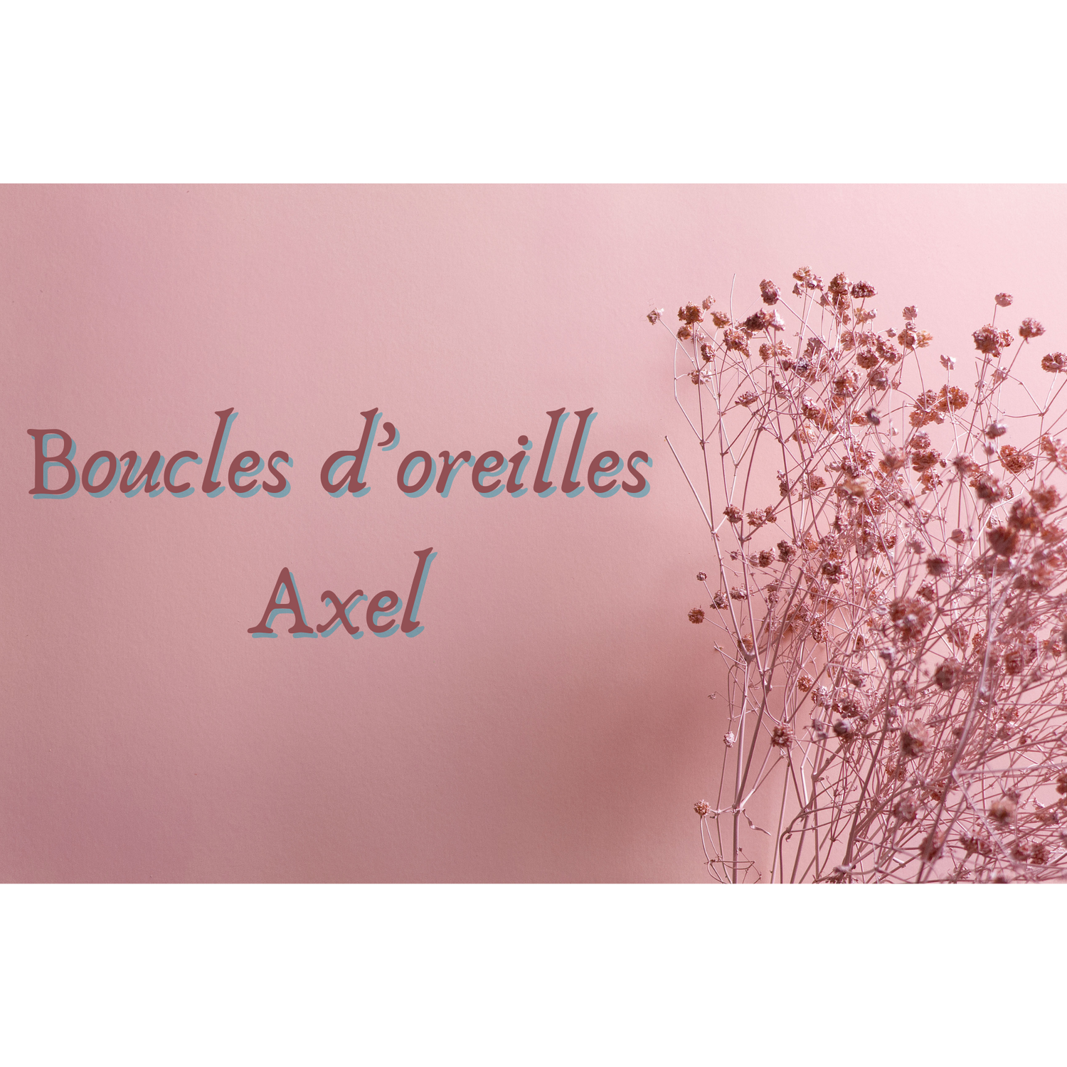 Boucles d'oreilles "Axel"