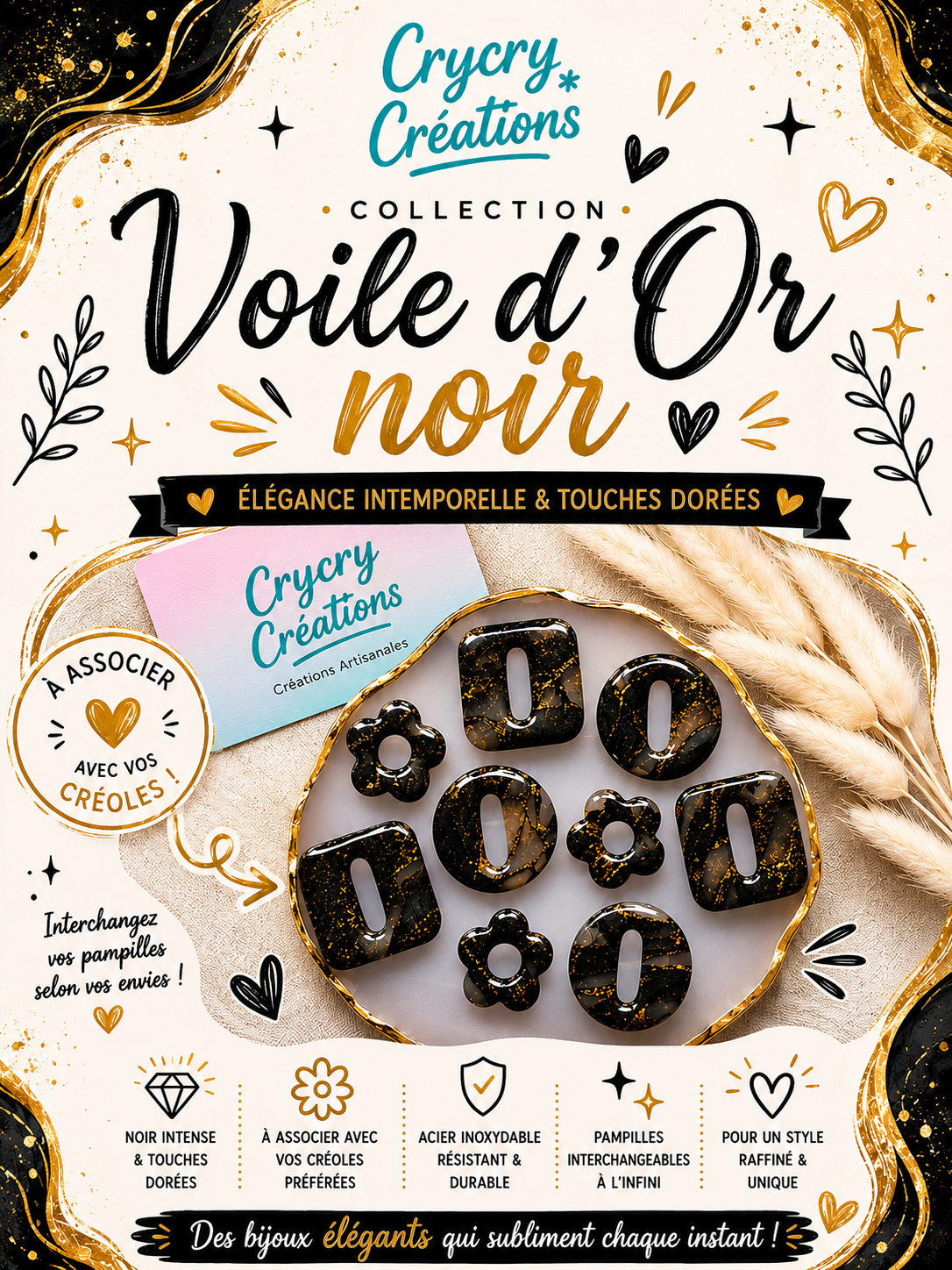 Collection Voile d’Or Noir