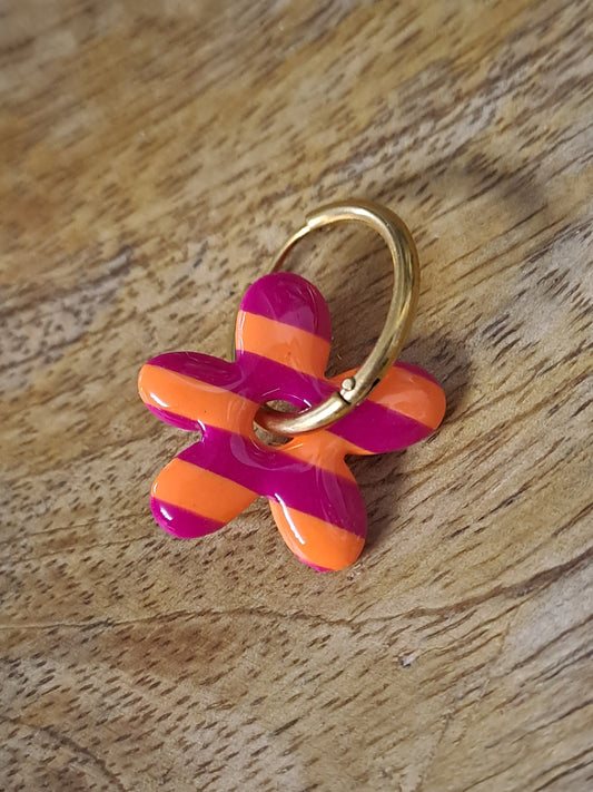 Pampille Maé - Fushia & Orange