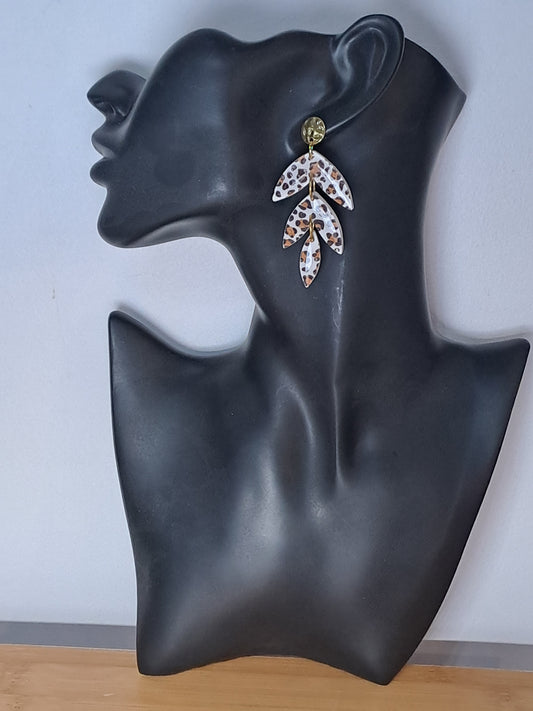 Boucles d'oreilles "Caro" - collection Instinct félin