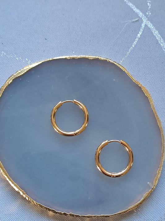 Créoles rondes - 20 mm