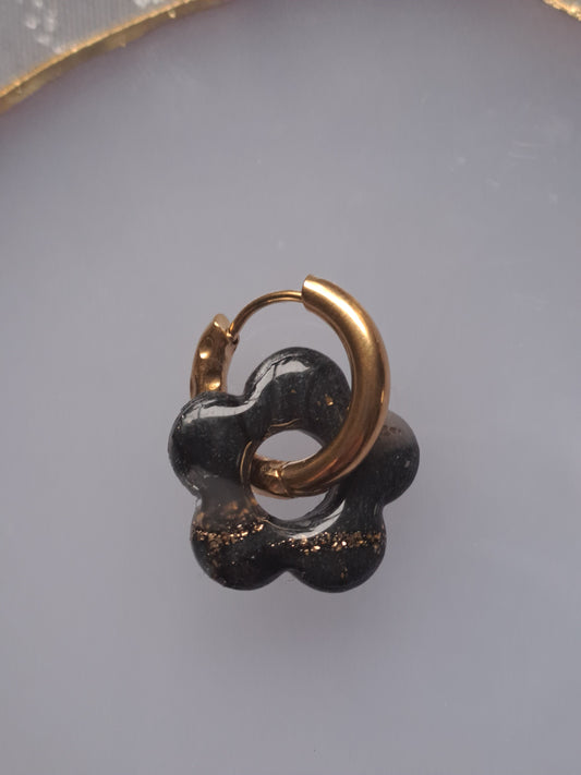 Pampilles Flora - Voile d’Or Noir