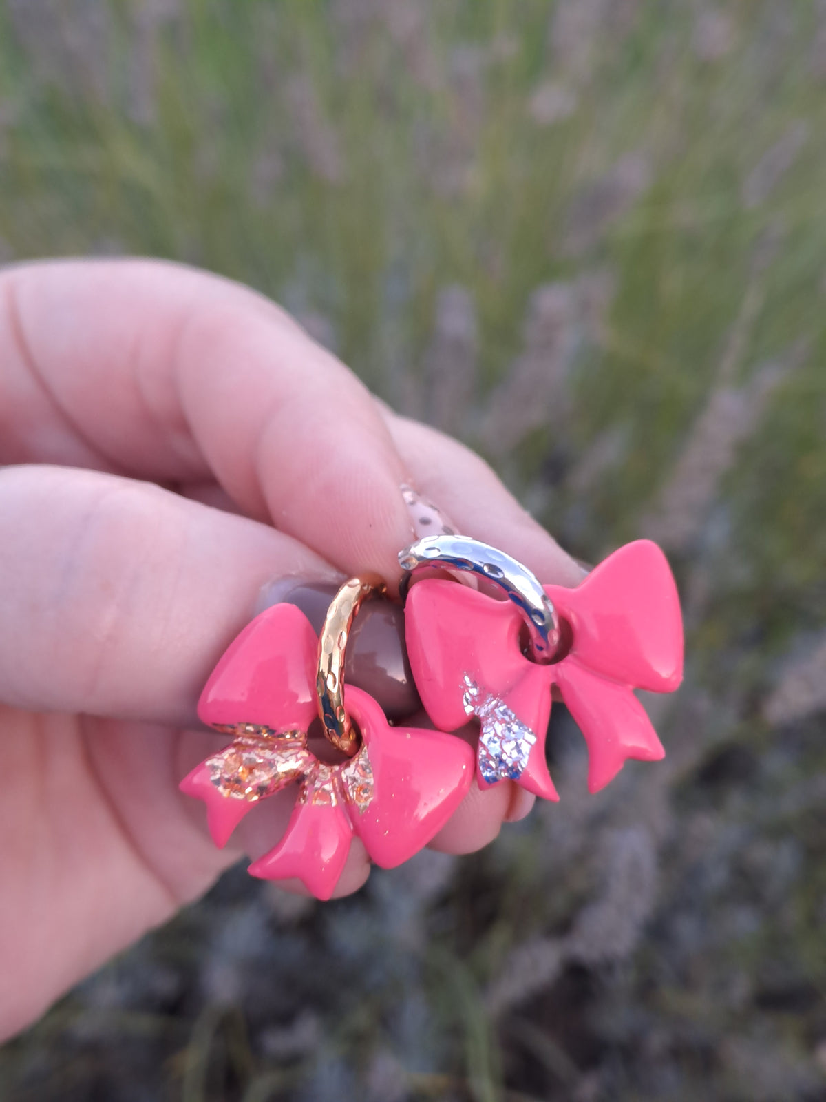 Pampilles Nœud – Octobre Rose 🎀
