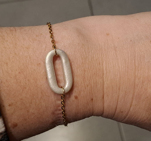 Bracelet Ovelia - Nacré