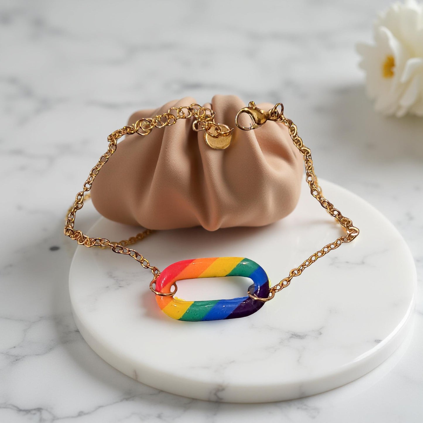 Bracelet Ovelia - Arc-en-ciel 🌈