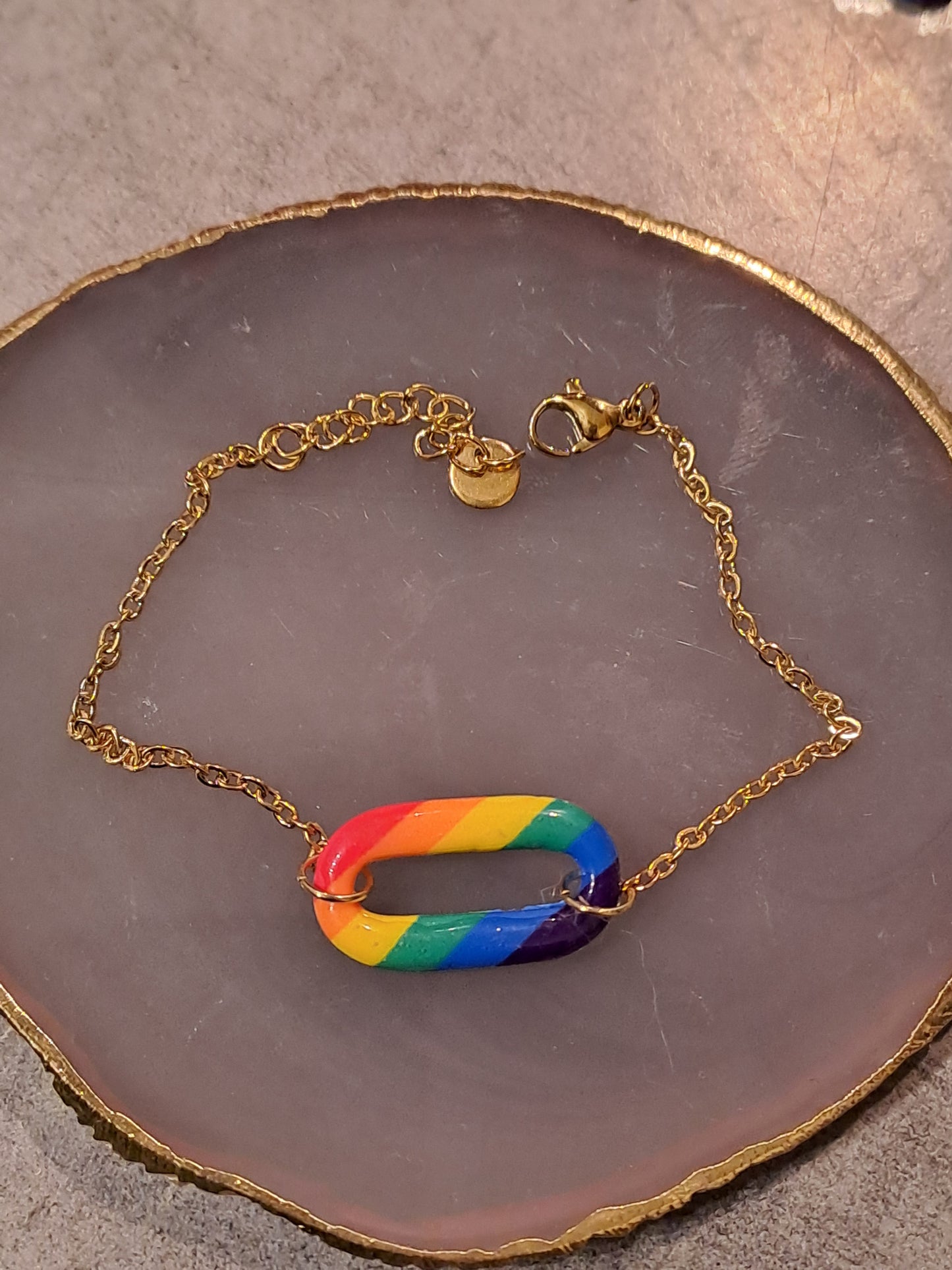 Bracelet Ovelia - Arc-en-ciel 🌈