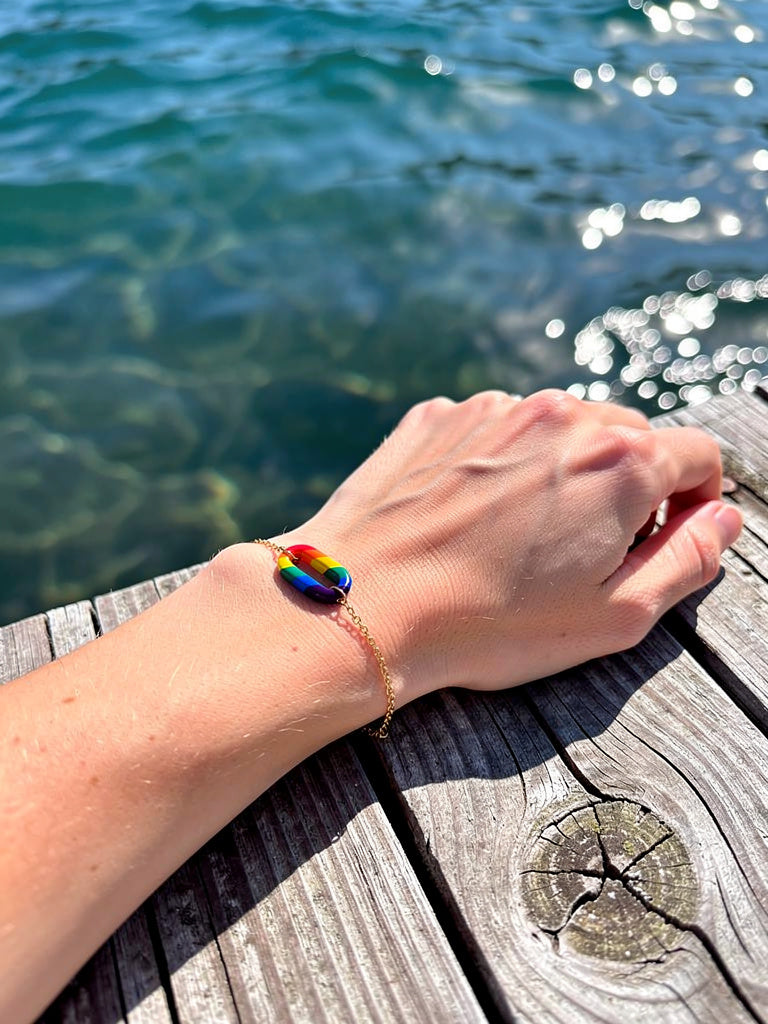 Bracelet Ovelia - Arc-en-ciel 🌈