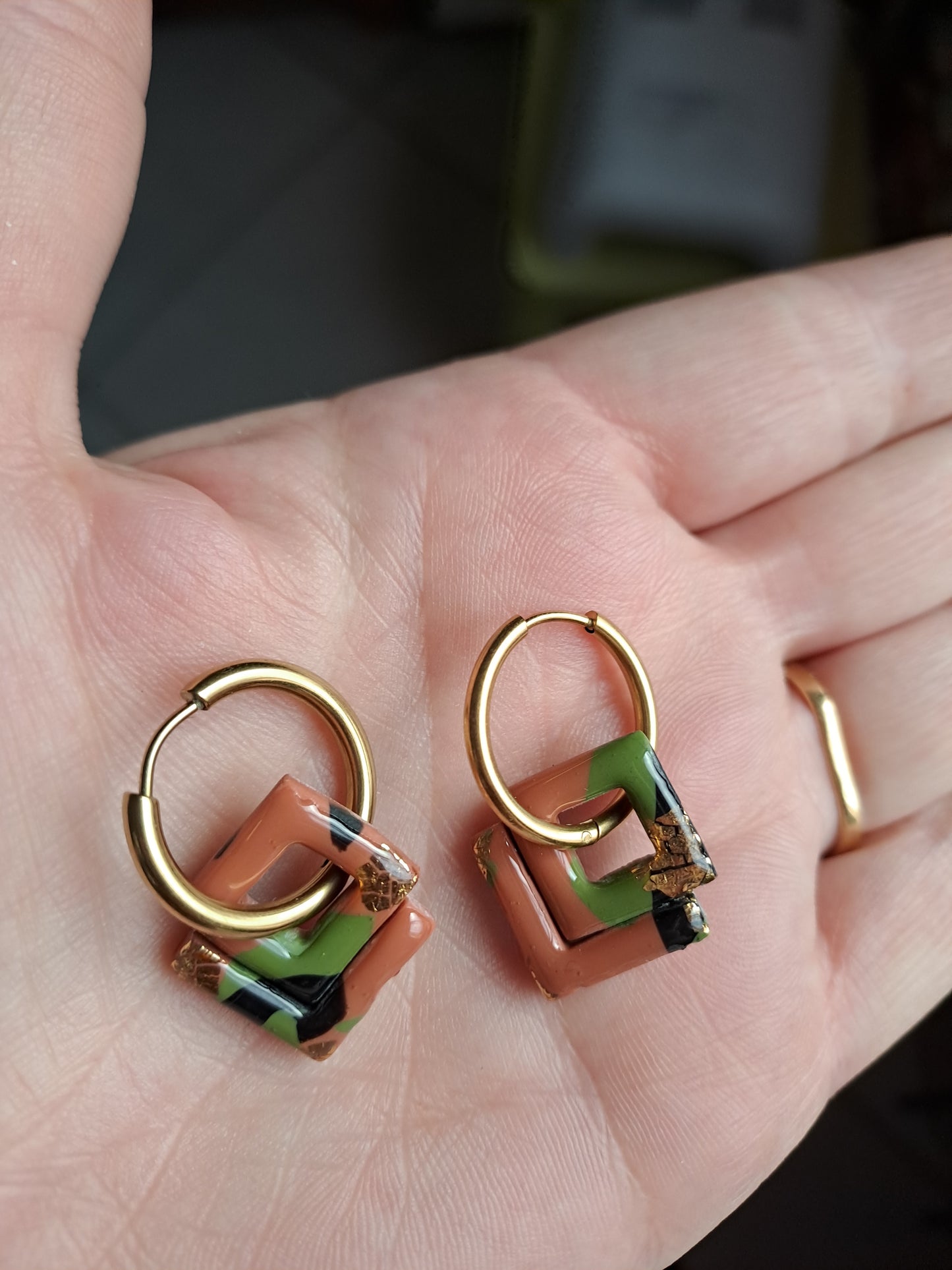 Pampilles Lyra - Terracotta & Olive
