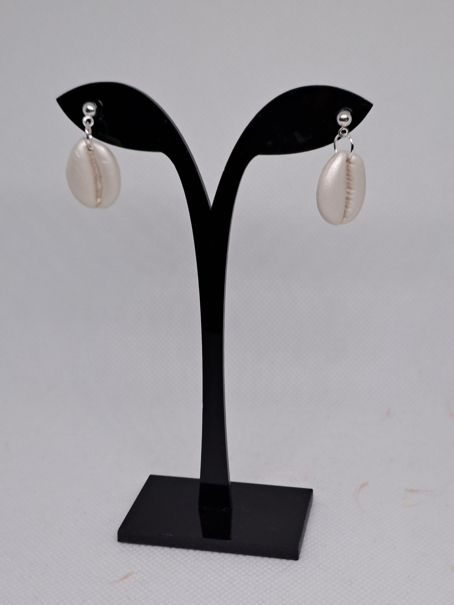 Boucles d’oreilles Écume - nacrées