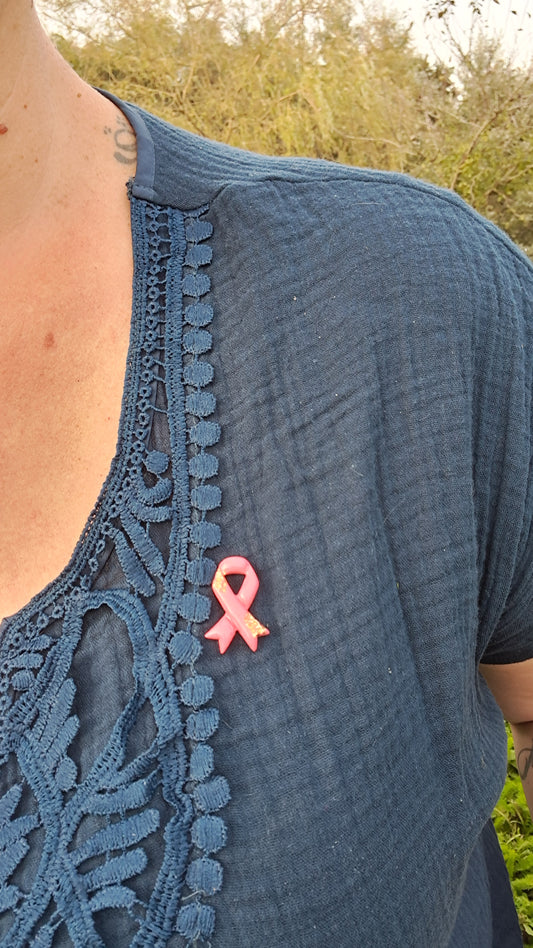 Pin’s Ruban – Octobre Rose 🎀