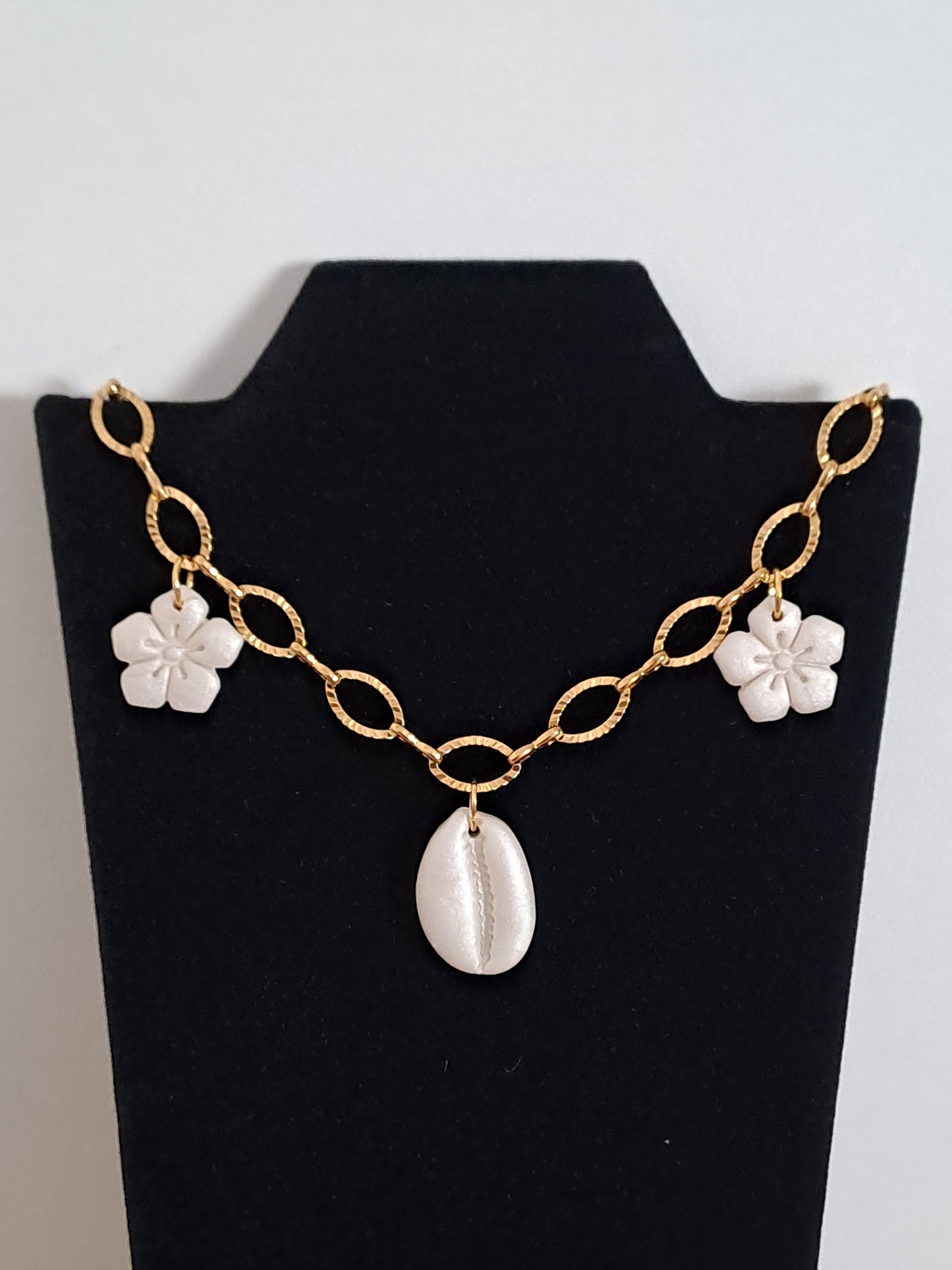 Collier Écume Fleuri