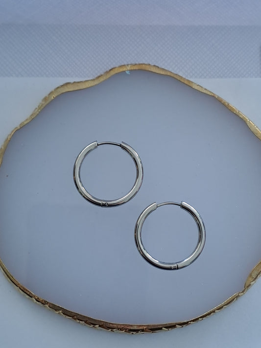 Créoles rondes - 23 mm