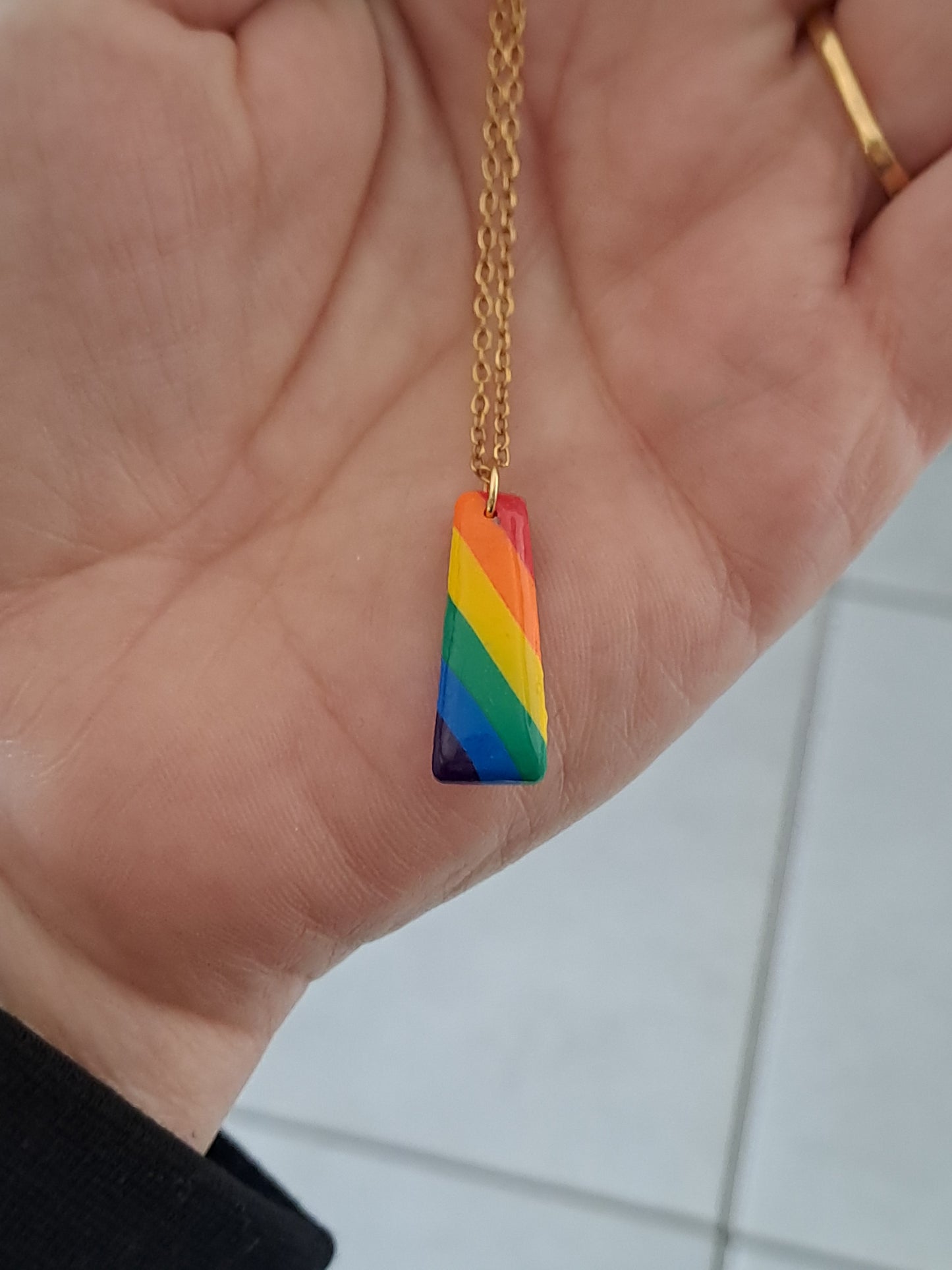 Collier Alba - Arc-en-ciel