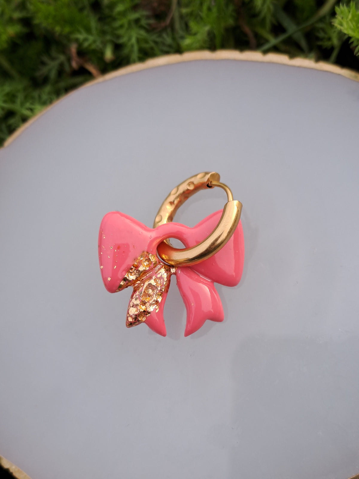 Pampilles Nœud – Octobre Rose 🎀