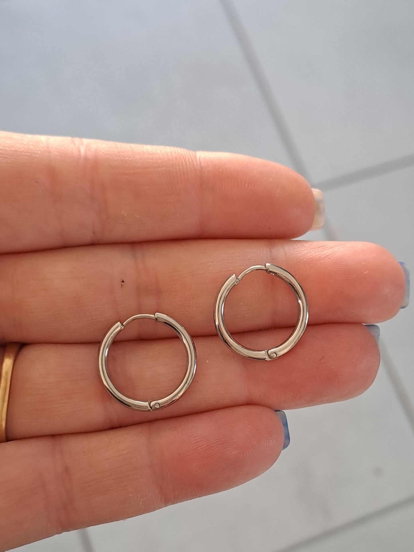 Créoles rondes - 18 mm
