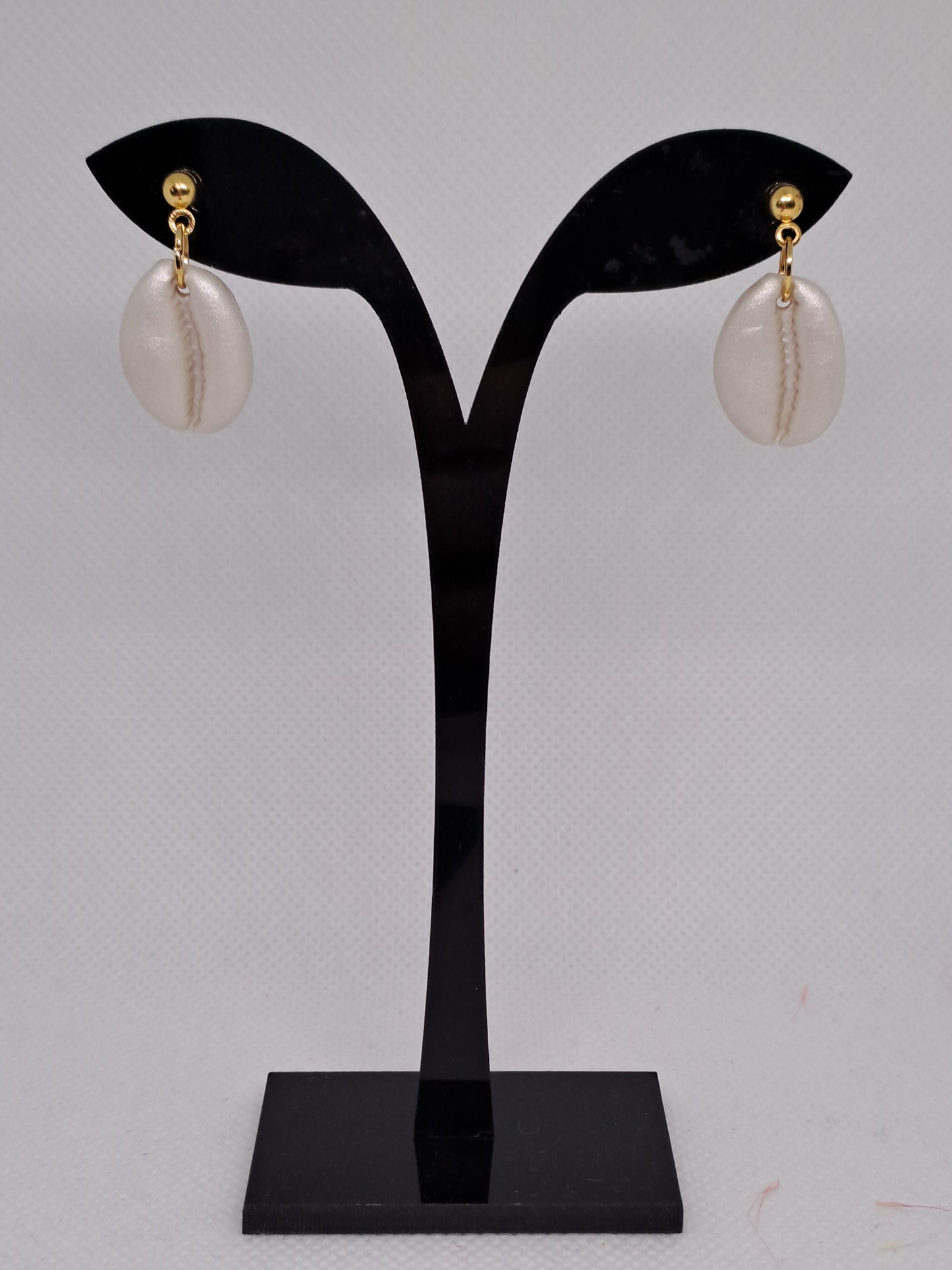 Boucles d’oreilles Écume - nacrées