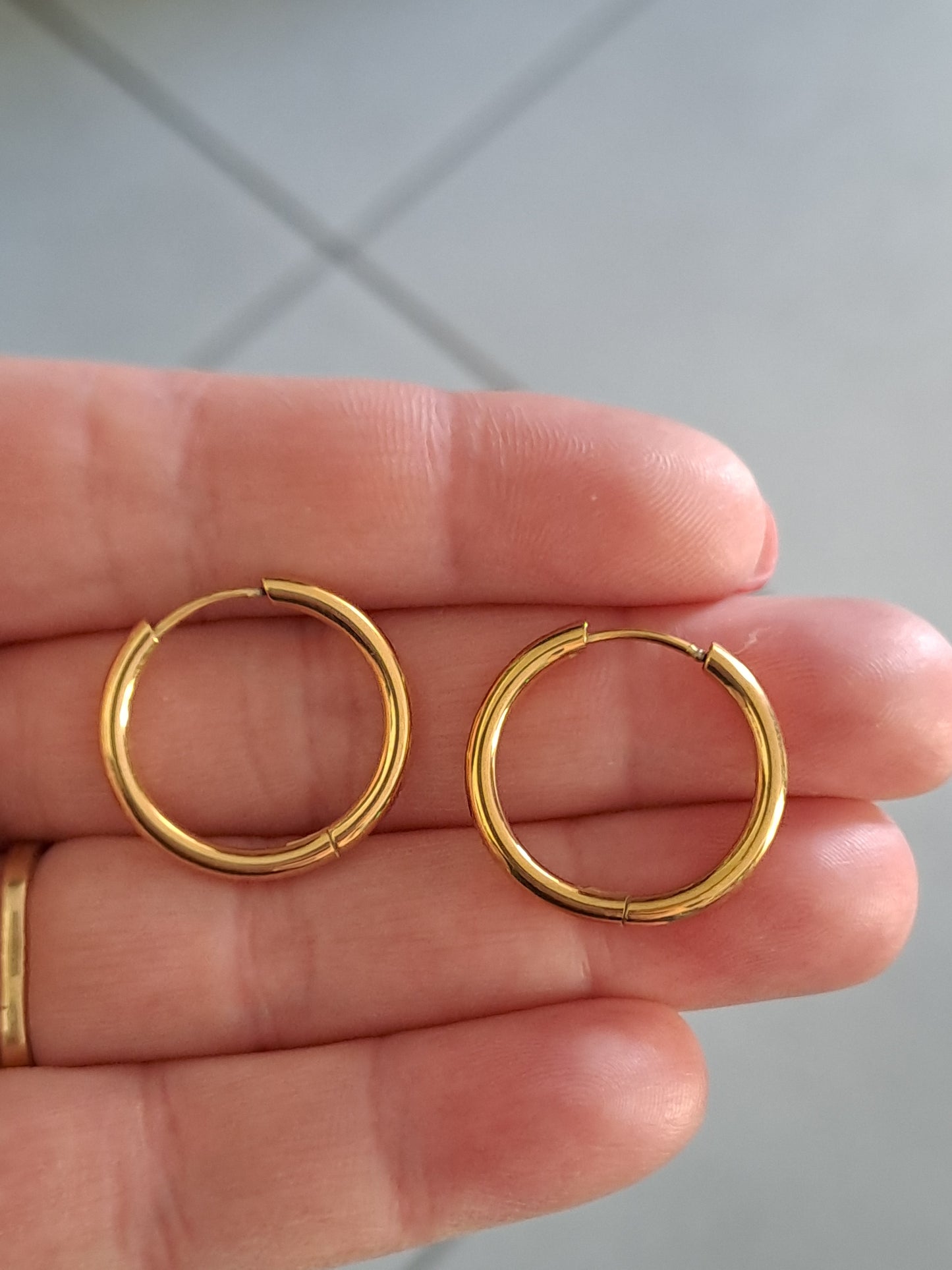 Créoles rondes - 23 mm