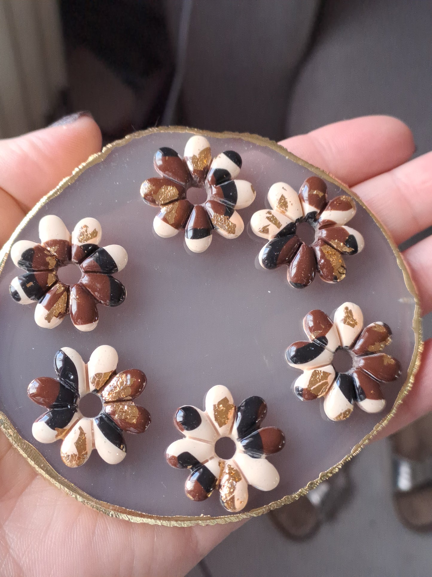 Pampilles Aurora - Éclats Terre & Or