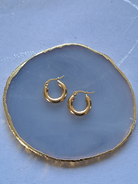 Créoles rondes - 18 mm