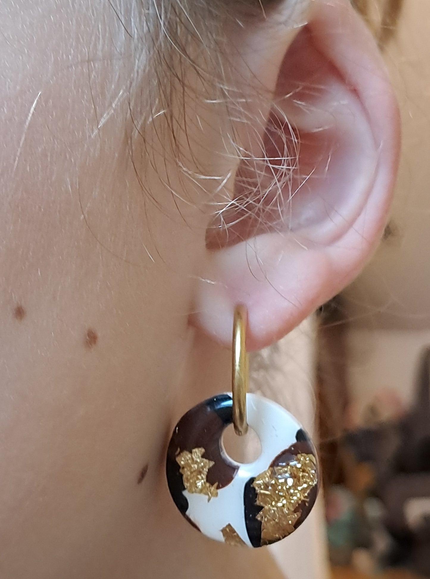 Pampilles Luna - Éclats Terre & Or