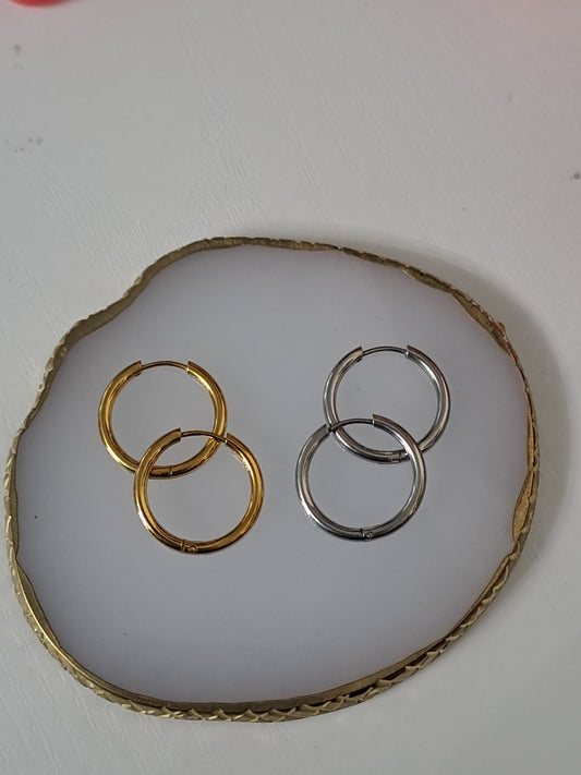 Créoles rondes - 23 mm