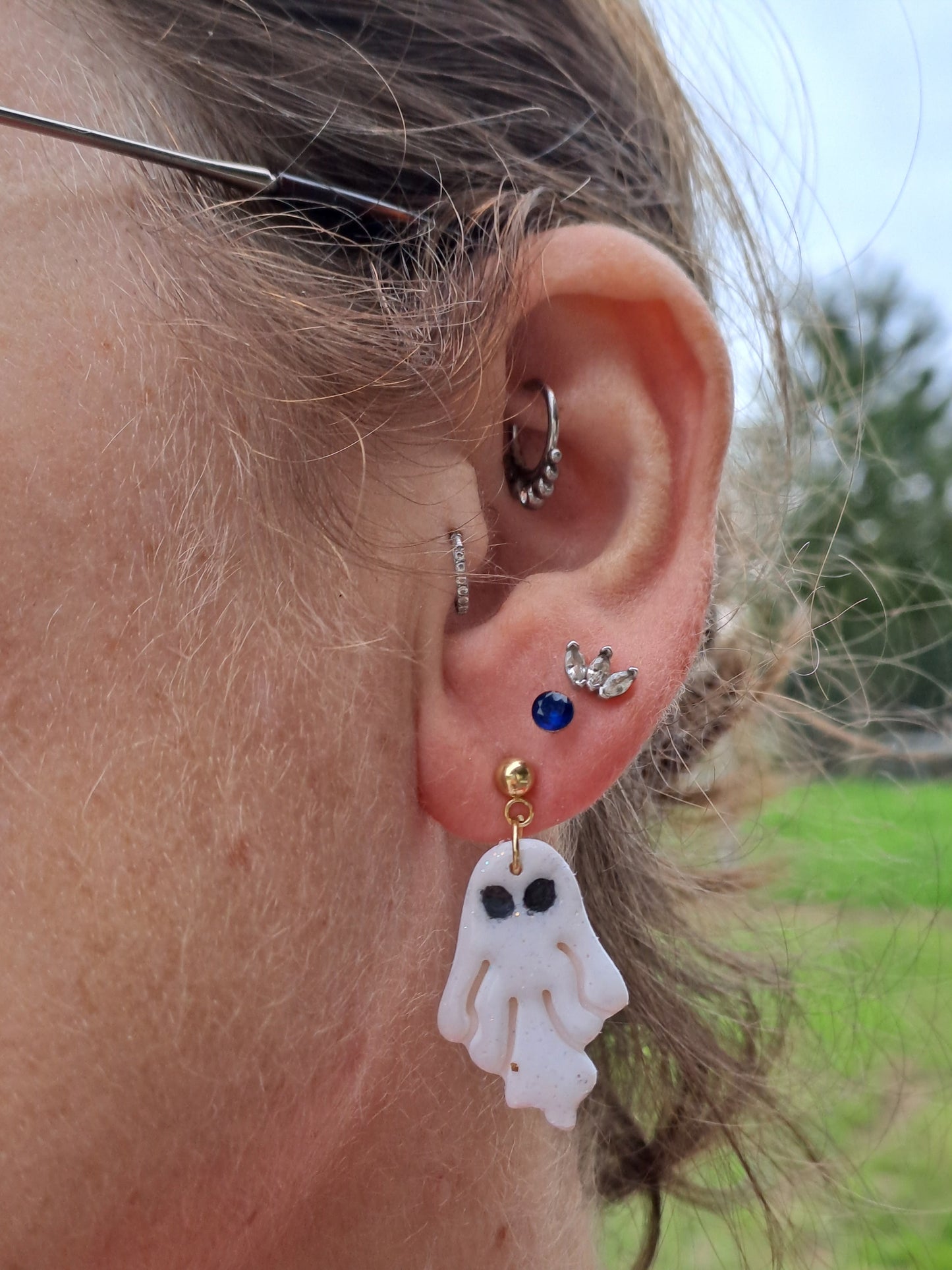 Boucles d'oreilles Fantôme 👻