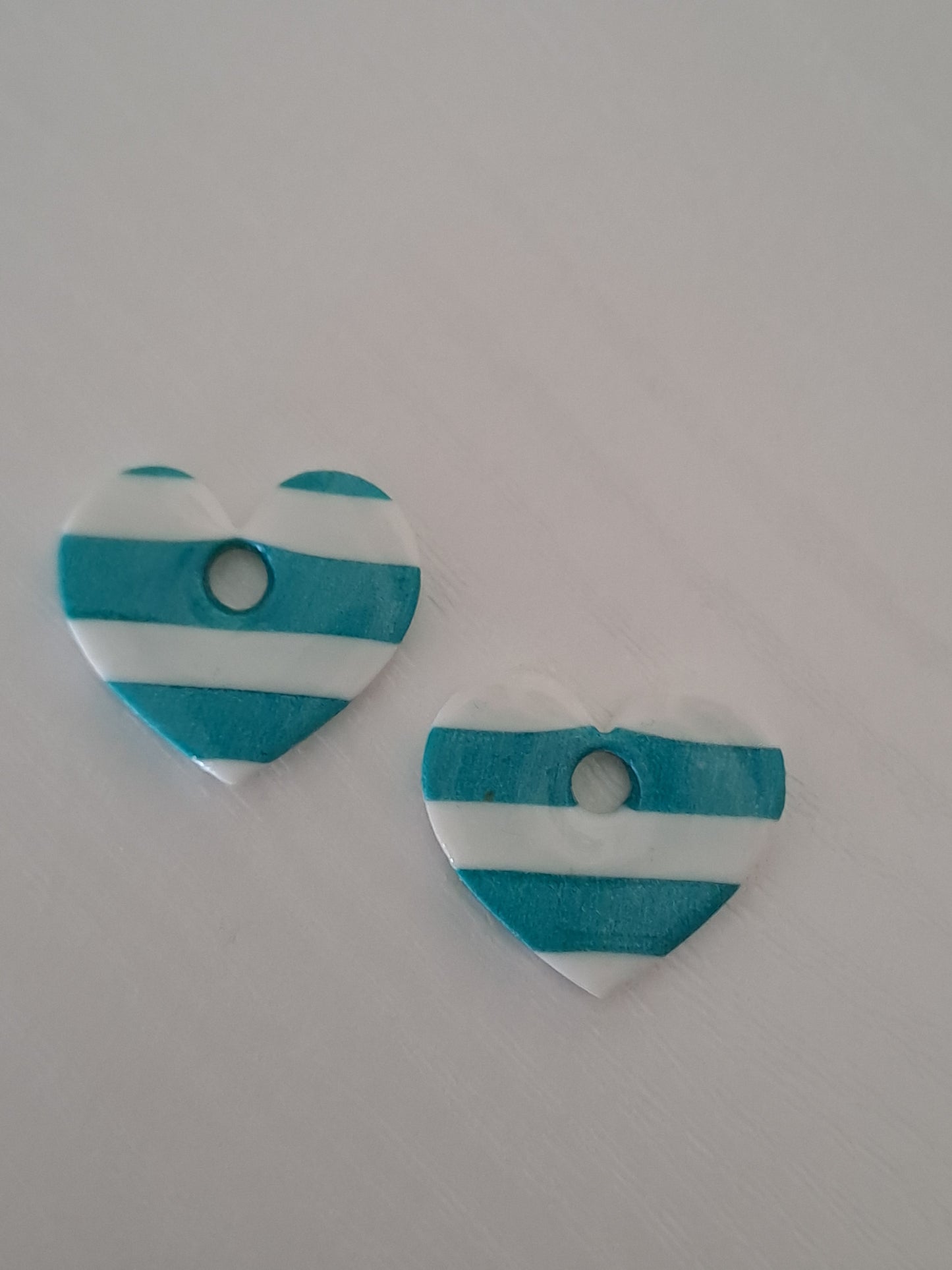 Pampilles Lova - Turquoise & Blanc