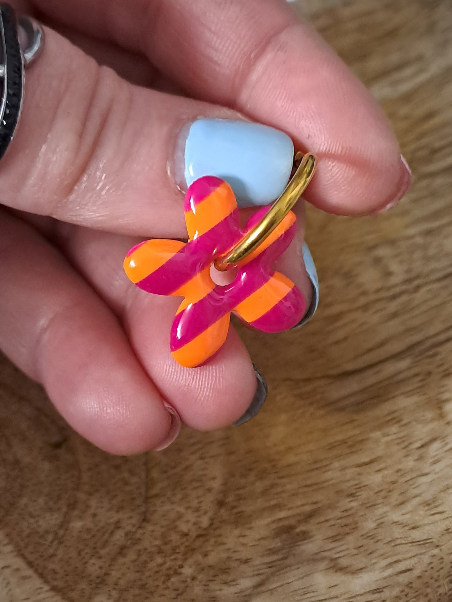Pampille Maé - Fushia & Orange