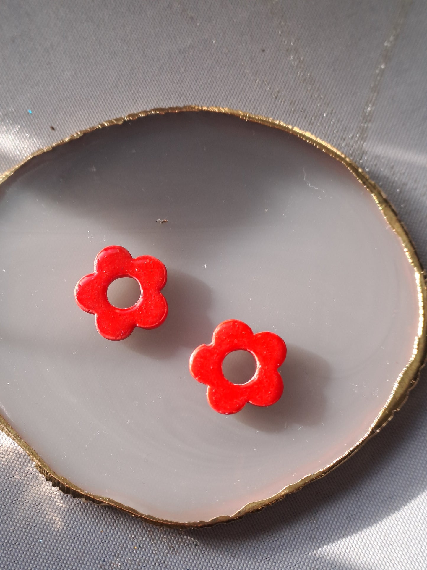 Pampilles Flora - Rouge & Pois blancs