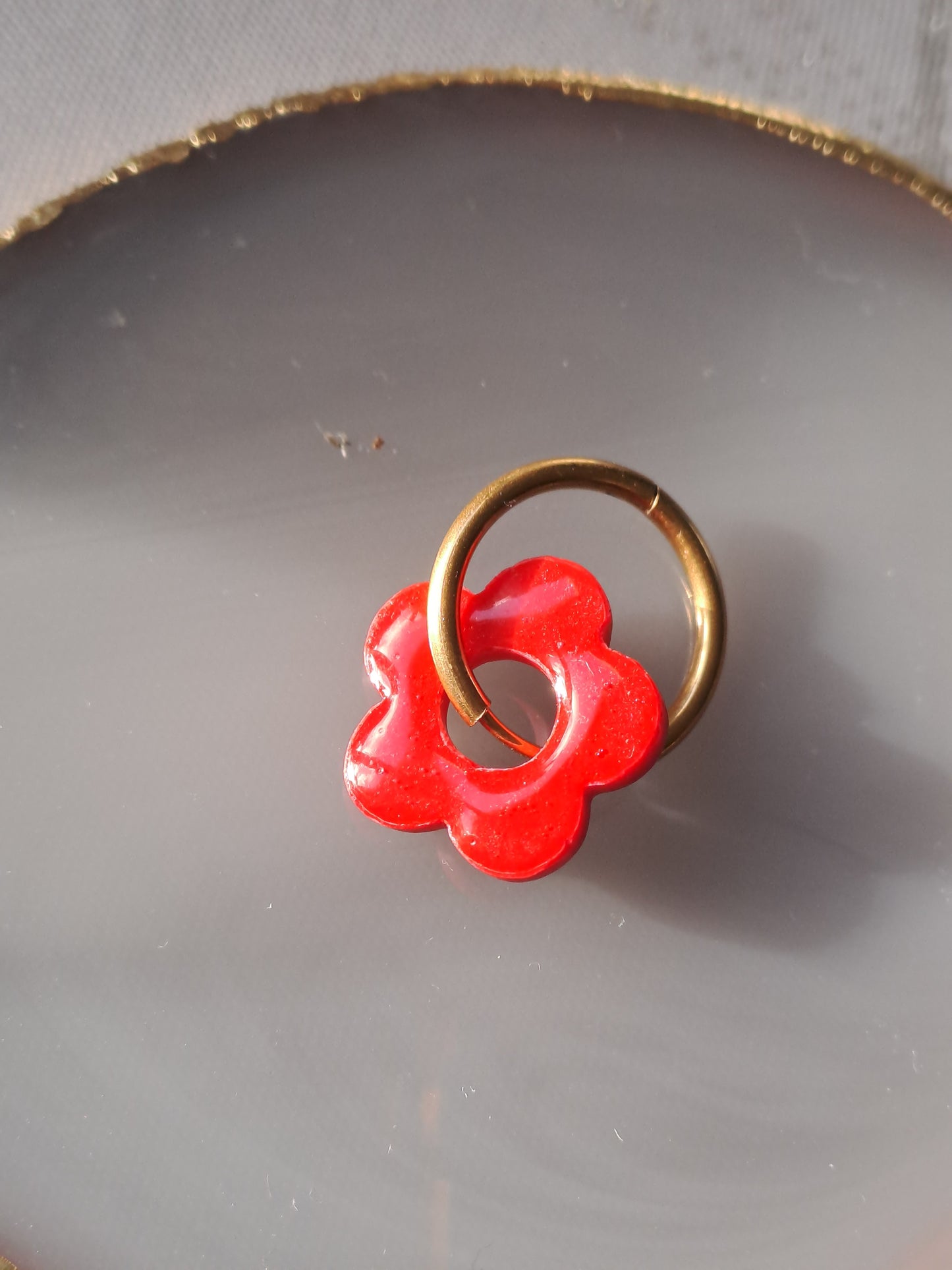 Pampilles Flora - Rouge & Pois blancs