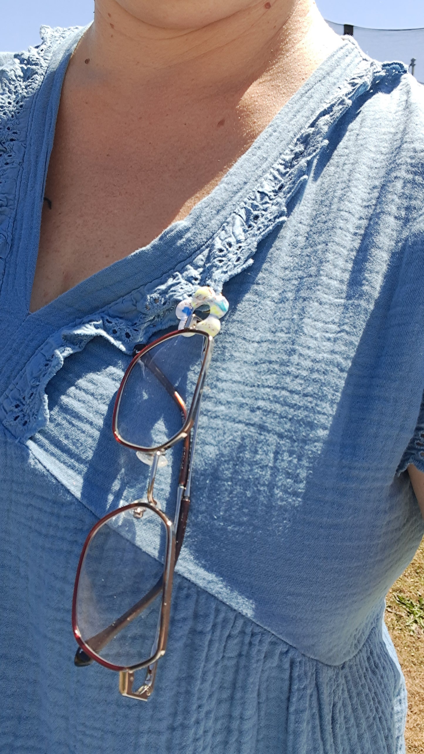 Pin’s Porte-lunettes - Palette d’Été