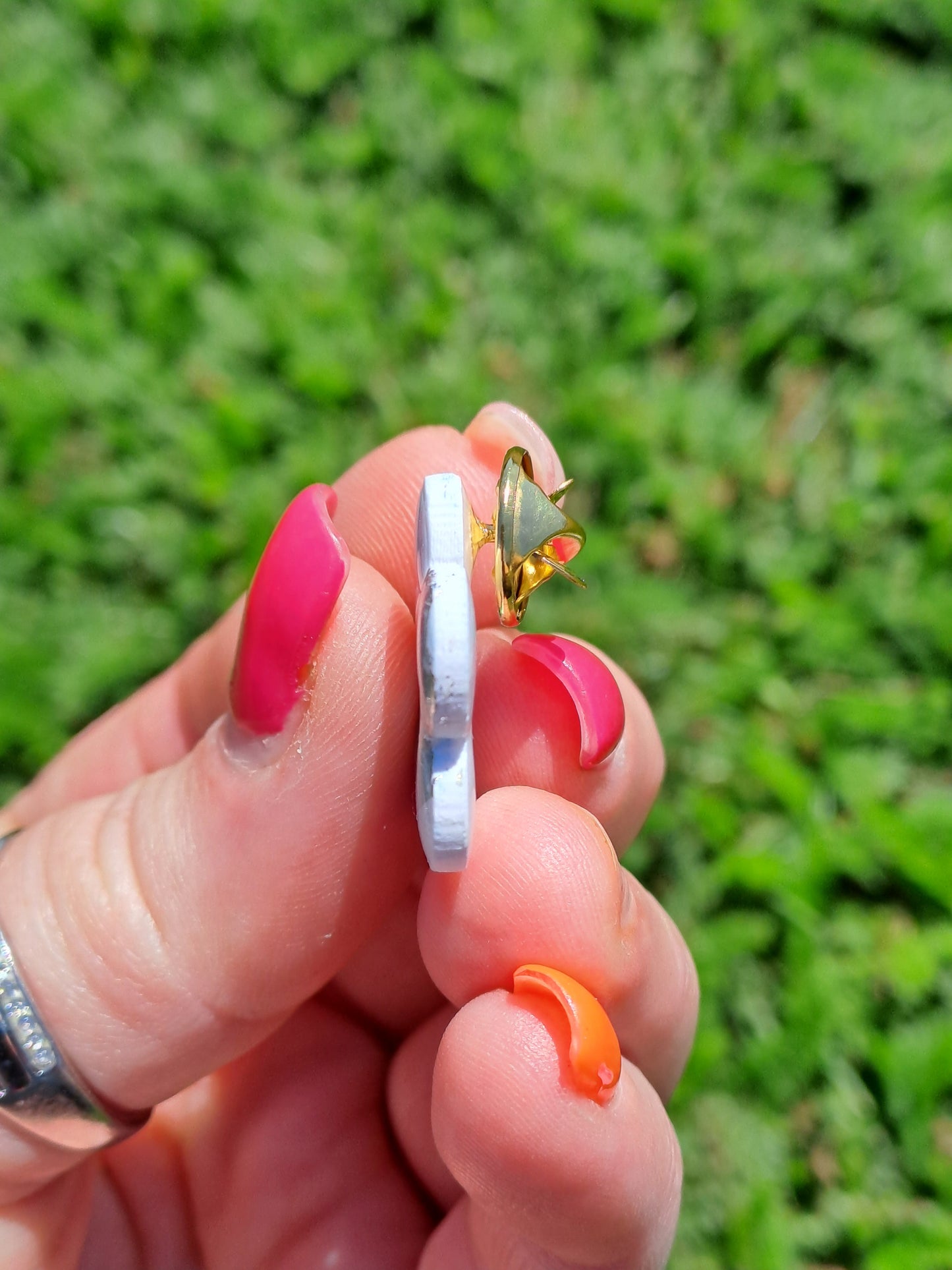 Pin’s Porte-lunettes - Blanc, vert & bleu