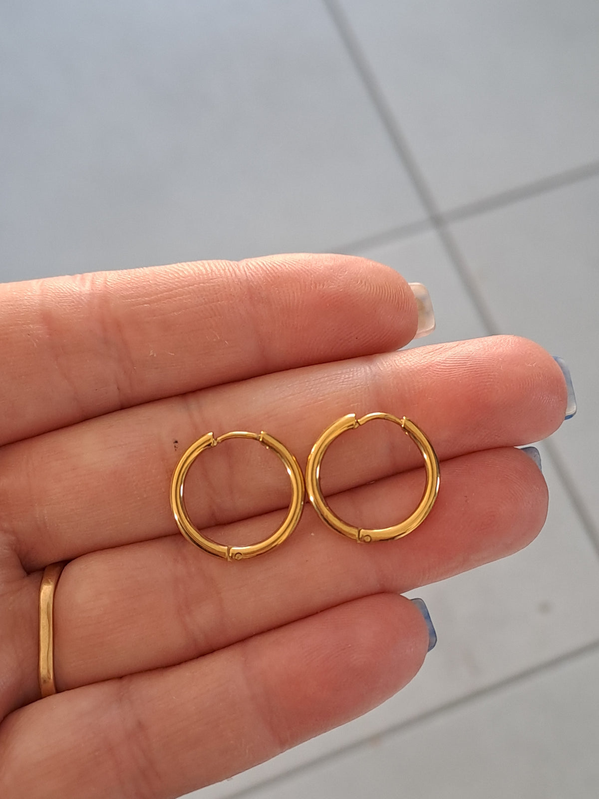 Créoles rondes - 18 mm