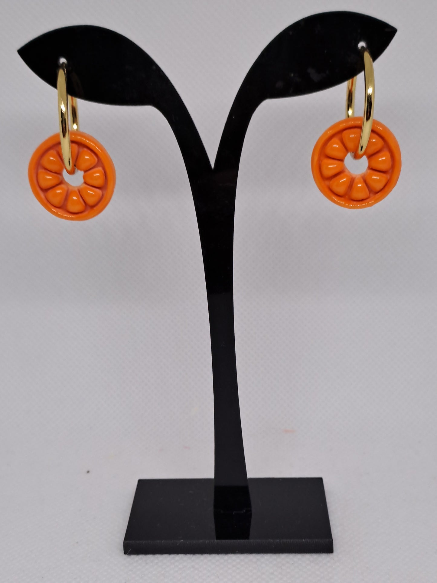 Pampilles "rondelle d'orange"