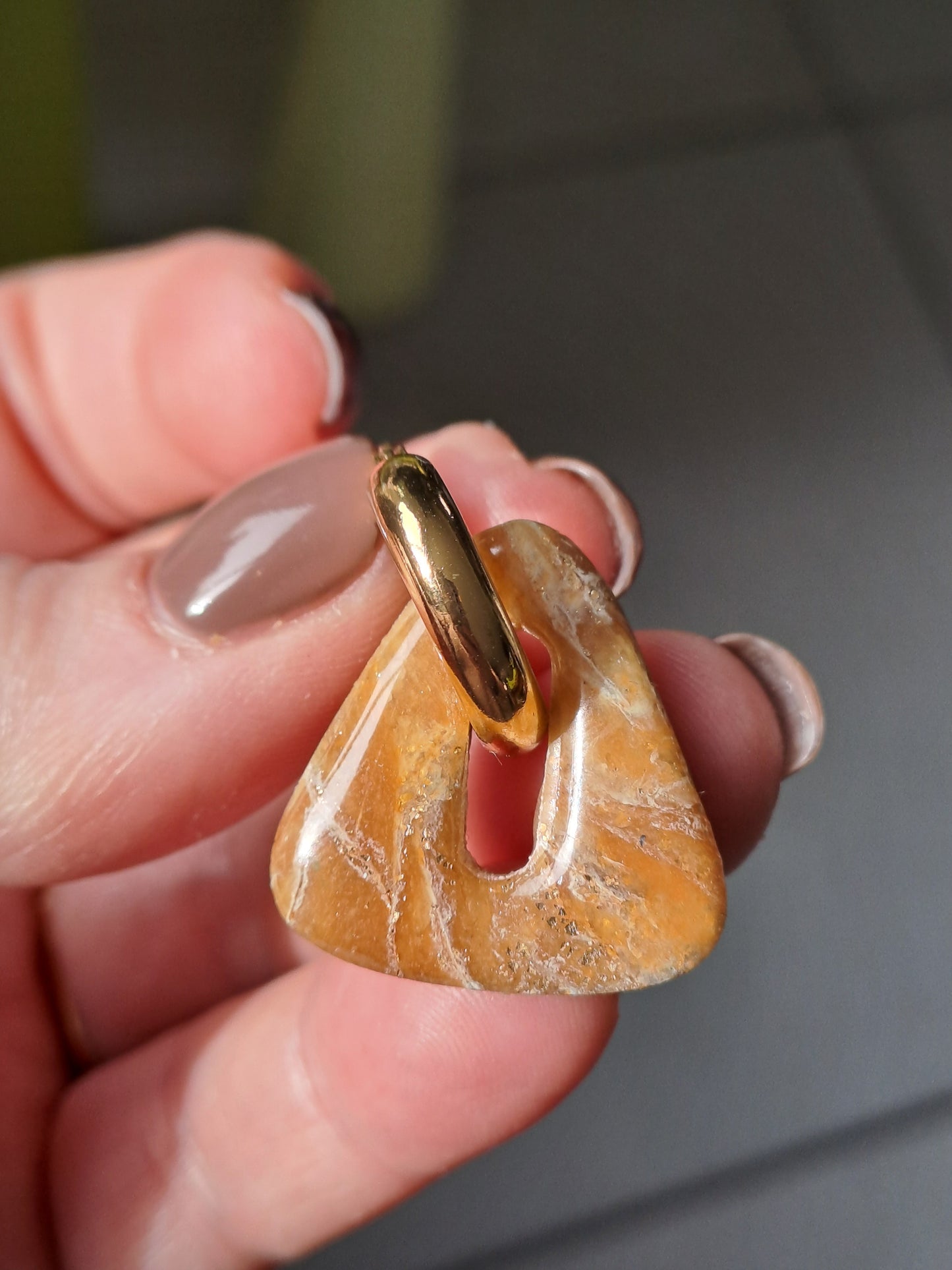 Pampilles Aria - Caramel & Feuille d’or