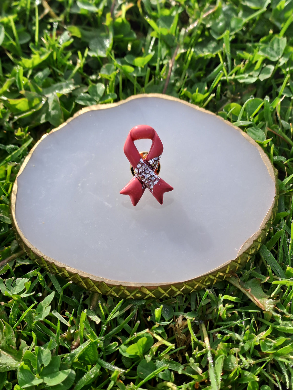 Pin’s Ruban – Octobre Rose 🎀