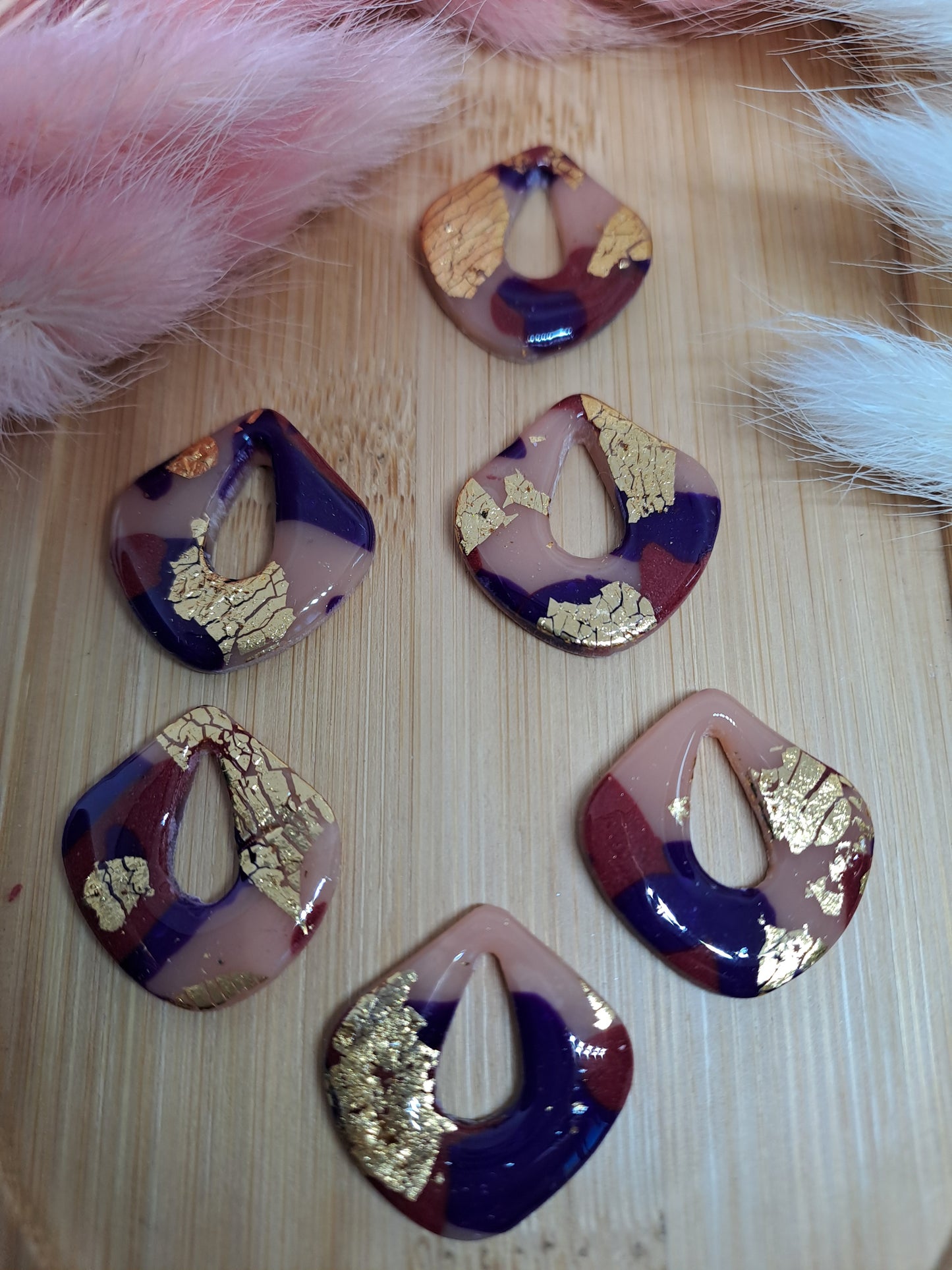 Pampilles Nora - Beige, Cabernet & Pourpre